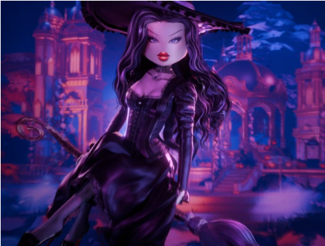 Stylized Roblox avatar in a fantasy setting highlighting character customization and aesthetic design in Roblox.